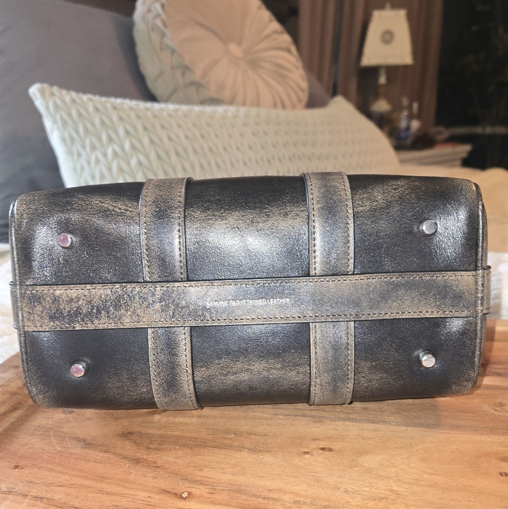 Coach Compass 25 In Loved Leather - Picture 3 of 7